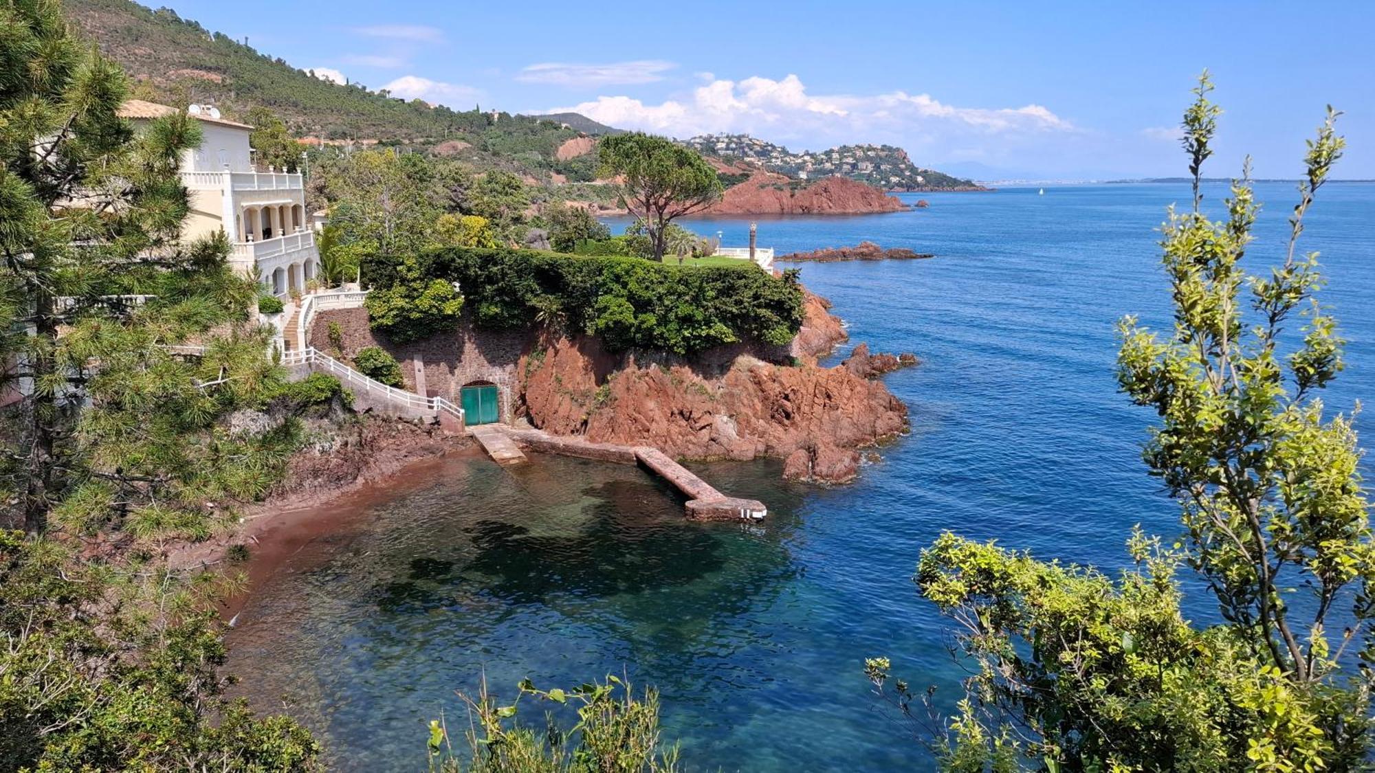 Apartamento Rochemarine Panoramic Théoule-sur-Mer Exterior foto